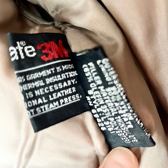 BYRNES & BAKER |✨VINTAGE 80s!!✨Tan Animal Print Suede Tied Leather Jacket Coat - Picture 10 of 16